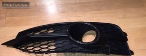 OE S7 4G C7 2010-2014 Front left bumper grill mesh Black