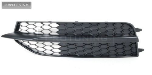 OE S7 4G C7 2010-2014 Front left bumper grill mesh Black