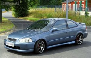 Type R Look Side skirts/ Sill covers For Civic 92-95 Coupe / Sedan