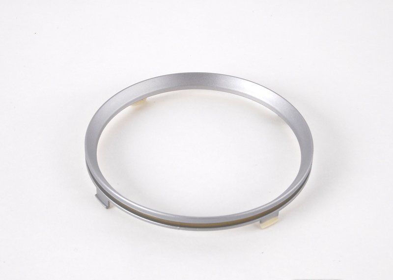 MINI NEW GENUINE CLUBMAN R55 COOPER R56 TRIM RING FOR FRONT CUP HOLDER SILVER 51162756165