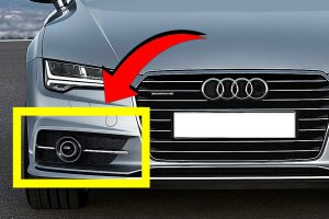 NEW GENUINE AUDI A7 S7 2016-2018 FRONT BUMPER FOG LIGHT GRILLE RIGHT O/S 4G8807648GBMT