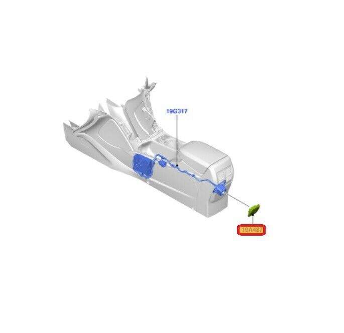 NEW GENUINE FORD FOCUS C-MAX KUGA POWER POINT PLUG COVER TRIM 1524465 - Image 2