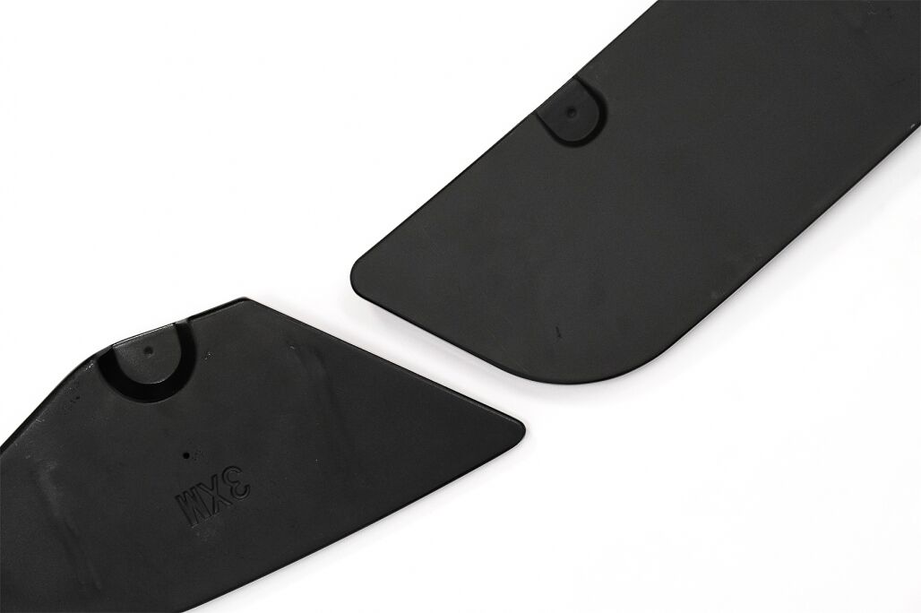 Front Bumper Spoiler Lip suitable for BMW X4 G02 (2018-Up) Piano Black - Image 7