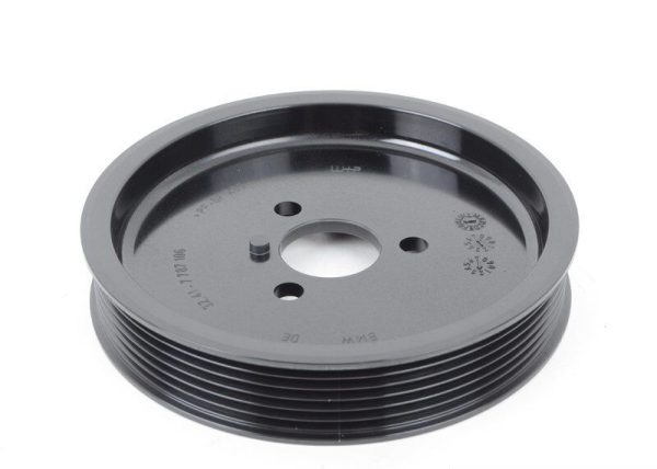 NEW GENUINE BMW 3 5 7 X3 X5 M47N M57N DIESEL ENGINE POWER STEERING PUMP PULLEY 32417787106 - Image 2