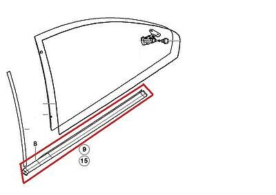 BMW NEW GENUINE 3 SERIES E46 COUPE BLACK TRIM LEFT N/S 51368194741