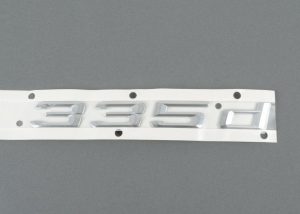 BMW NEW GENUINE E90 SALOON 3 SERIES 335d LABEL STICKER BADGE EMBLEM 51147074726