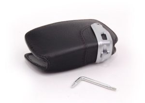 BMW NEW GENUINE 1  3 4 5 6 7 X4 X3 KEY FOB CASE LEATHER BLACK PROTECTOR 82292219911