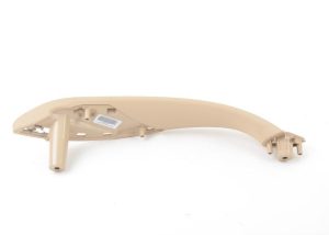 BMW GENUINE 3 F30 F34 4 F32 FRONT O/S RIGHT DOOR TRIM PULL HANDLE BEIGE 51417279316