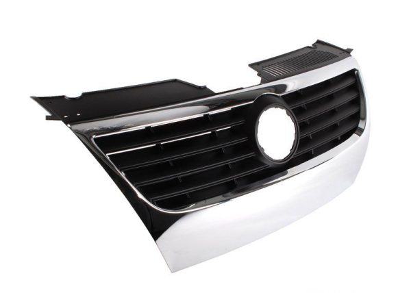 NEW GENUINE VOLKSWAGEN VW PASSAT B6 FRONT BUMPER GRILLE ASSEMBLY CHROME 3C0853651APWF