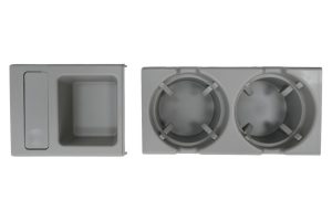 Holder Cup and Coin Box suitable for BMW 3 Series E46 (1998-2005) Grey