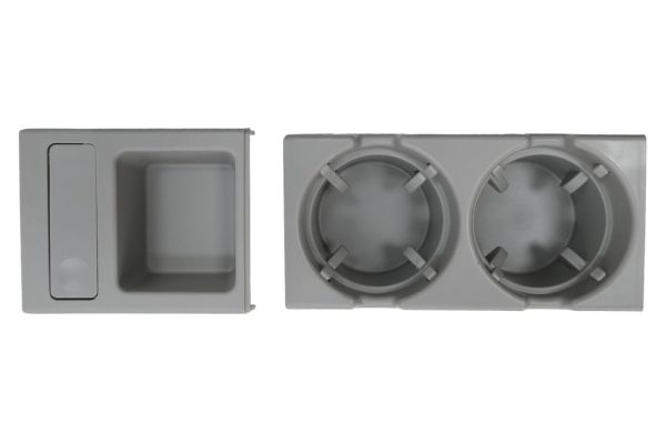 Holder Cup and Coin Box suitable for BMW 3 Series E46 (1998-2005) Grey