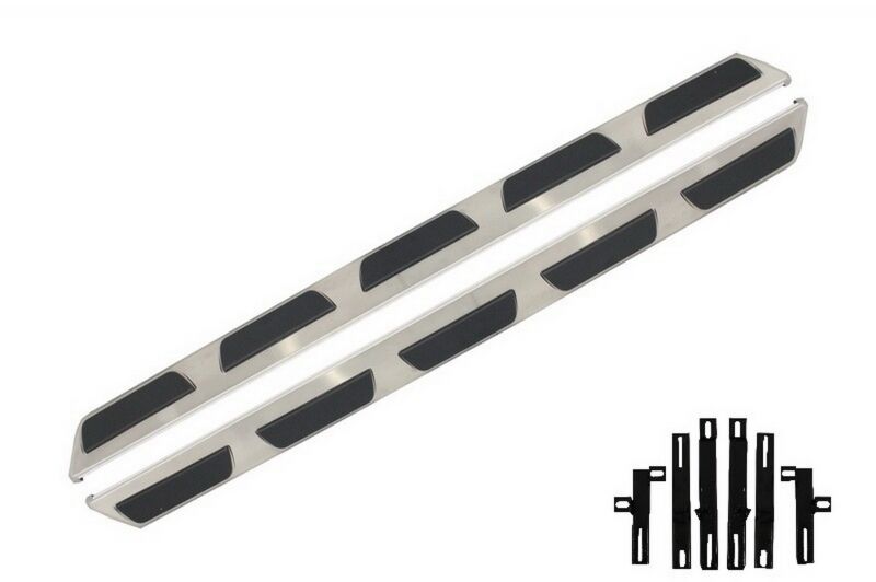 Running boards Side Steps suitable for AUDI Q5 8R (2008-2013) with Fender Flares Wheel Arches Extensions Trims OE Design - Image 2