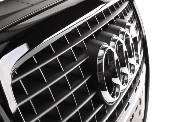 NEW GENUINE AUDI A3 S3 SPORTBACK FRONT BUMPER BLACK CENTER GRILL 8P4853651AVMZ - Image 4