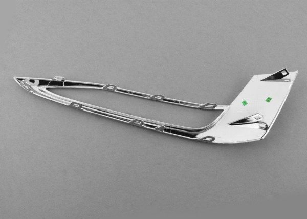 NEW GENUINE BMW 5 SERIES G30 G31 FRONT BUMPER LUXURY LINE CHROME TRIM LEFT N/S 51117385283 - Image 4
