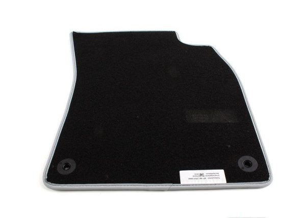 NEW GENUINE AUDI A6 09-11 FRONT PREMIUM BLACK TEXTILE FLOOR MATS LHD 4F1061275PMNO - Image 5