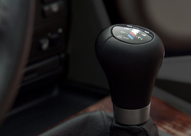 NEW Genuine BMW M-Sport 6-Speed Manual Black Leather Gear Knob/ Gearstick 25117896886 - Image 5