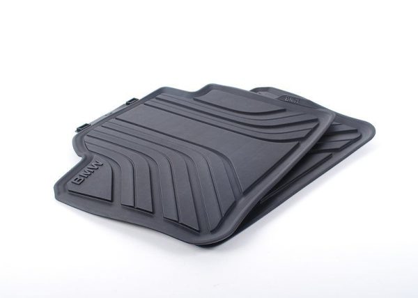 FOR NEW GENUINE BMW 3 SER F30 F31 F34 F80 M3 REAR ALL WEATHER RUBBER FLOOR MATS - Image 4