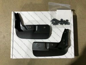NEW GENUINE AUDI A3 SPORTBACK 2021- FRONT MUD FLAPS SPLASH GUARDS SET 8Y4075111