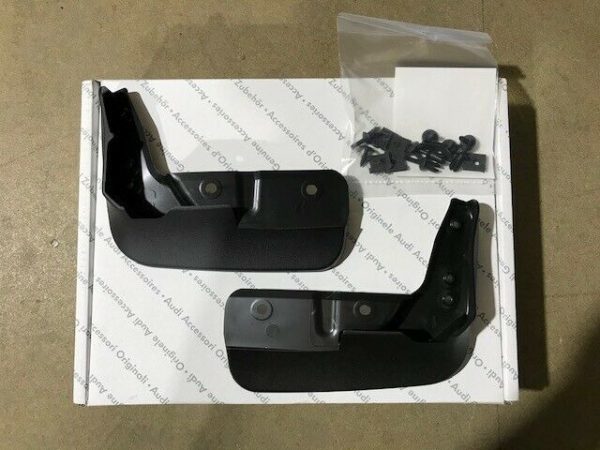 NEW GENUINE AUDI A3 SPORTBACK 2021- FRONT MUD FLAPS SPLASH GUARDS SET 8Y4075111