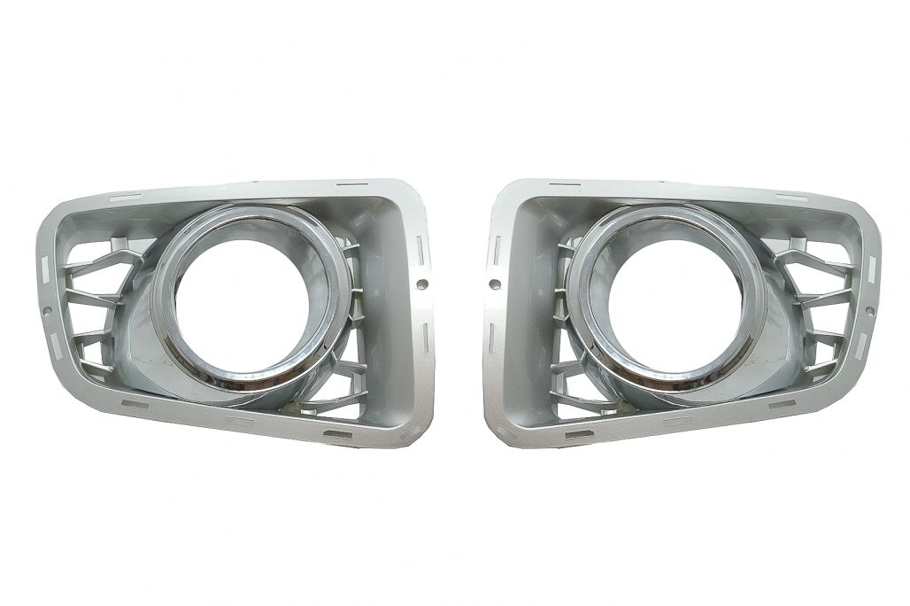 Fog Lamp Covers suitable for Land Rover Range Rover Vogue III L322 (2010-2012) Autobiography Design Silver Edition - Image 2