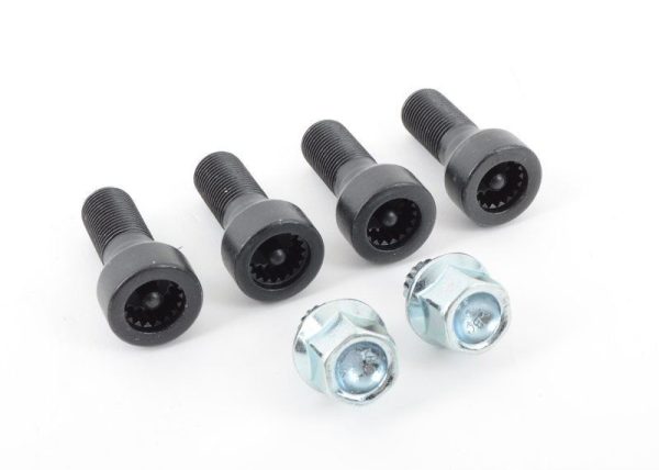 Genuine BMW Wheel lock bolts set. Kit With 2x Master Key - Image 4