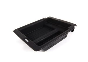BMW NEW GENUINE 3 SERIES E46 ARMREST STORAGE TRAY BLACK 51168228810