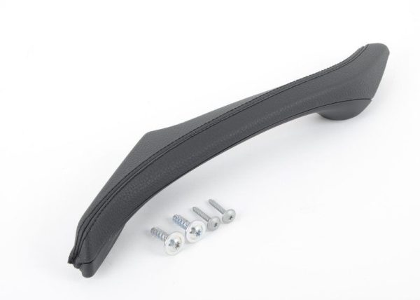 BMW NEW GENUINE F10 F11 FRONT INTERIOR DOOR HANDLE RIGHT O/S BLACK DAKOTA LHD 51417225852