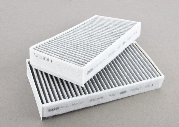 NEW GENUINE BMW MINI CARBON MICTOFILTER INTERIOR CABIN AIR FILTERS 64316835405