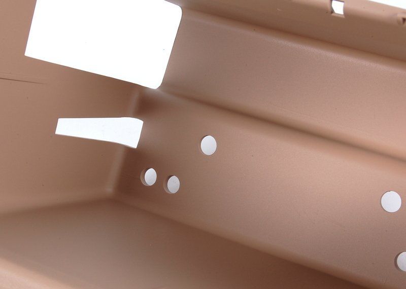 BMW NEW GENUINE 3 SERIES E46 REAR CENTER UPPER CONSOLE SUPPORT BEIGE 51168217932 - Image 3