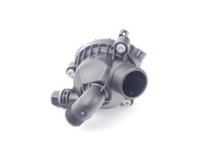 NEW GENUINE BMW 3.5 4.0 PETROL ENGINE COOLANT THERMOSTAT WITH HOUSING 11537601158