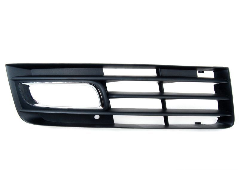 NEW GENUINE AUDI A8 4E 07-10 V10 BUMPER O/S RIGHT N/S LEFT FOG LIGHT GRILL SET 4E0807680K + 4E0807679K - Image 4