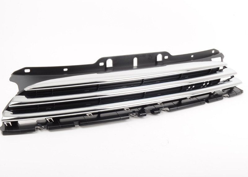 MINI NEW GENUINE R55 R56 R57 R58  FRONT HOOD CENTER GRILLE CHROME 51117317264
