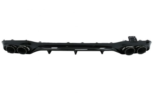 E53 Night Package ANG Look Rear bumper diffuser For Mercedes W213/ S213 16-19 - Image 3