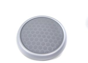 NEW GENUINE MINI R50 R52 R53 SINCE 2004/07 LOWER SPEAKER GRILL SILVER 51417036317