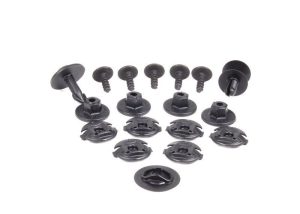 NEW GENUINE AUDI A4 B8 A5 RS5 FRONT FENDER LINER MUDGUARD HARDWARE KIT 8K0098629