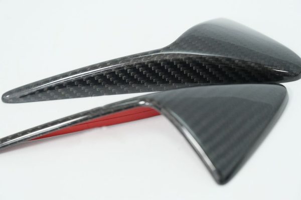 Turn Signal Covers Side Markers suitable for Tesla Model 3 Y S  X (10.2016-up) with AutoPilot 2 or greater Real Carbon Fiber - Image 5