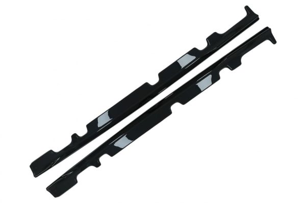 Side Skirts Extensions suitable for Ford Fiesta Mk8 ST / ST-Line (2017-2021) Piano Black - Image 2