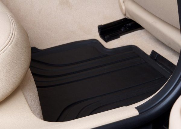 FOR NEW GENUINE BMW 3 SER F30 F31 F34 F80 M3 REAR ALL WEATHER RUBBER FLOOR MATS - Image 9