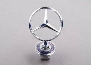 NEW GENUINE MERCEDES-BENZ S W140 BONNET STAR STAND UP BADGE EMBLEM A1408800286