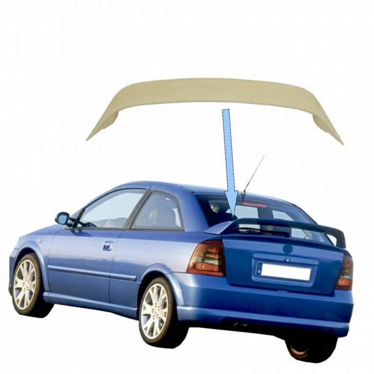 Trunk Rear Spoiler Wing suitable for Opel Astra G (1999-2005) - Image 7