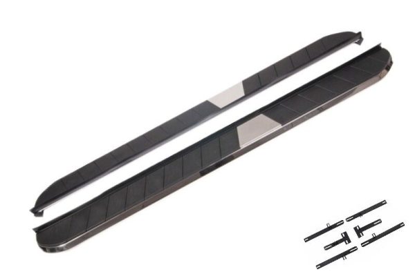 Running Boards Side Steps suitable for SKODA Yeti 5L (2009-2017) KITT Design