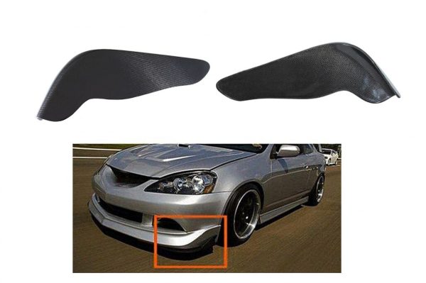 Universal Front Bumper Lip Spoiler Add On Extension Splitters Real Carbon - Image 15