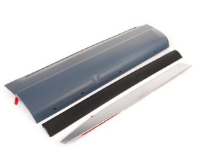 NEW GENUINE VW TIGUAN 07-16 REAR DOOR PRIMED COVER CHROME MOLDING SET RIGHT O/S 5N0854950CGRU