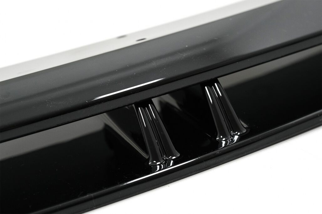 Front Bumper Add-On Spoiler Lip suitable for Audi A3 8V Facelift S-Line (2017-up) Piano Black - Image 7