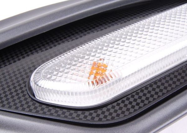 MINI NEW GENUINE R60 R61 SIDE CARRIER TURN SIGNAL TRIM BLACK CHECKERED LEFT N/S 51139806637 - Image 6