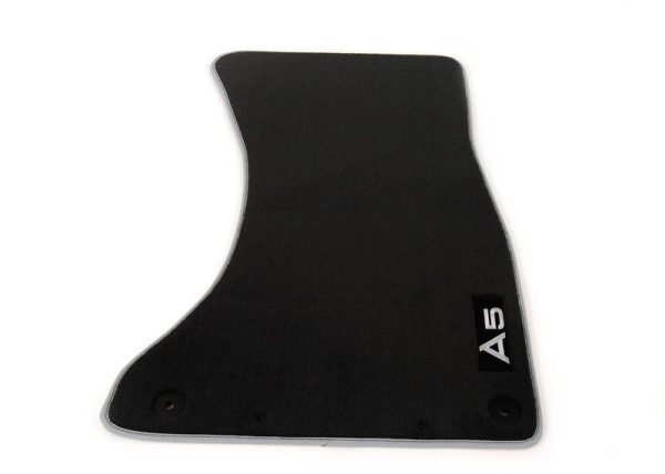 NEW GENUINE AUDI A5 COUPE CABRIO 08-17 FRONT & REAR BLACK TEXTILE FLOOR MATS LHD 8T1061270MNO - Image 3