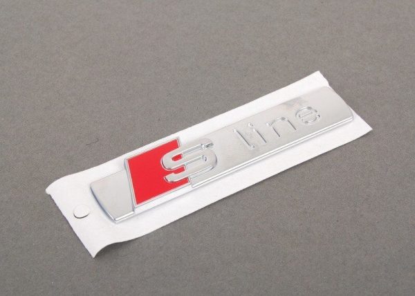 AUDI NEW GENUINE A1 A3 A4 A5 A6 A7 A8 Q5 Q7 TT S-LINE EMBLEM 8N0853601A - Image 3