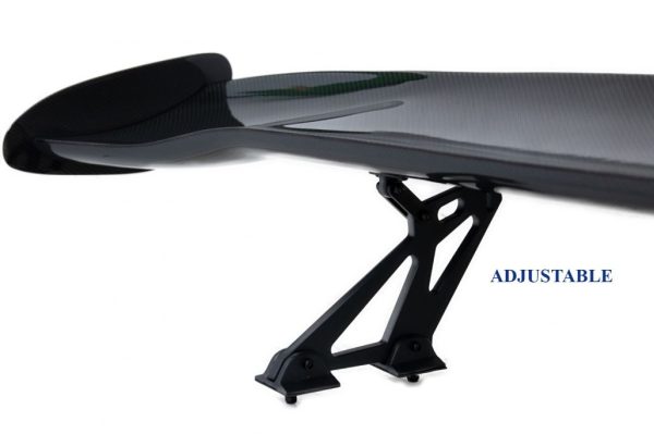 Universal Adjustable Trunk Spoiler Wing GT Design Real Carbon - Image 9