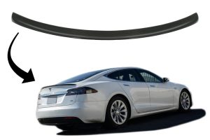 Trunk Spoiler suitable for Tesla Model S (2012-up) Real Carbon