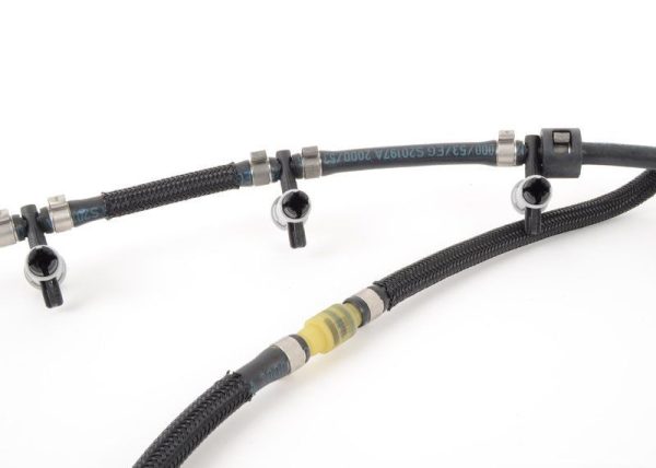NEW GENUINE BMW 3 5 6 7 X SERIES DIESEL FUEL INJECTOR LEAK BACK PIPE 13537799869 - Image 3